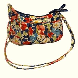 Vera Bradley Mini Purse Hipster Crossbody Shoulder Bag Floral MARKED DEFECT